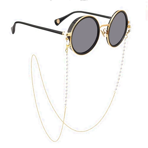 LANG XUAN Pearl Eyeglass Chains Glasses Reading Eyeglasses Holder Strap Cords Lanyards - Eyewear Retainer for Women