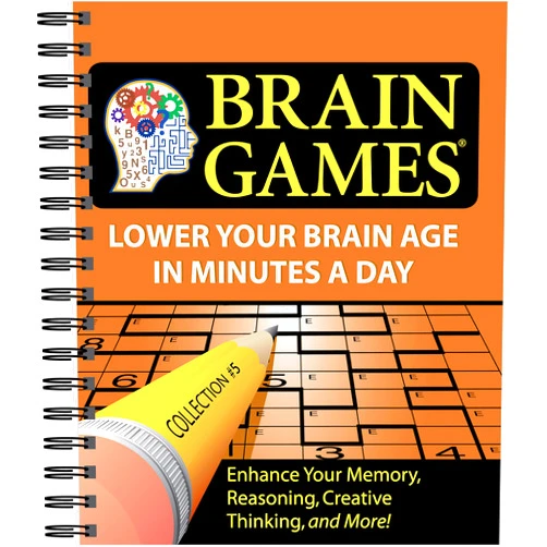 Publications International Ltd.,Brain Games Brain Games #5: Lower Your Brain Age in Minutes a Day (Variety Puzzles) (Volume 5) (Brain Games - Lower Your Brain Age in Minutes a Day)