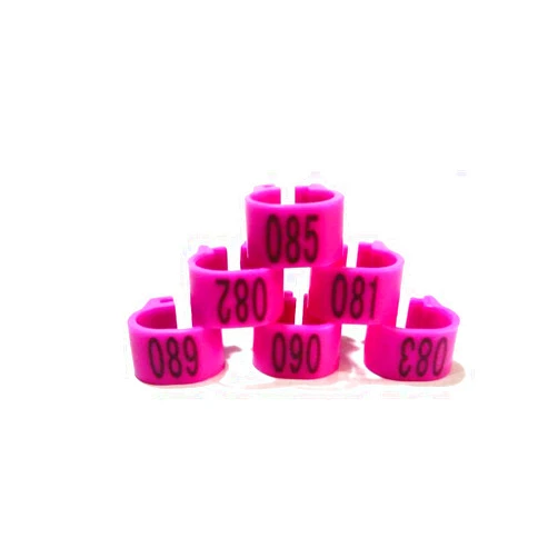 Gerrit Pigeon Foot Ring, Racing Pigeon Leg Ring, Poultry Foot Ring, Pigeon Leg Ring, Chick Plastic Parrot (Number:001-100/001-200/001-300/001-400/001-500) 001-500 Purple