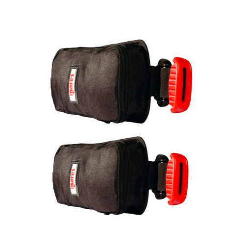 Mares MRS Plus Small or Large Ballast Systems with Mechanical Release Systems | Pocket with Zip Closure | Maximum Load: 4kg (Small) or 6kg (Large) - Sold in a Pair