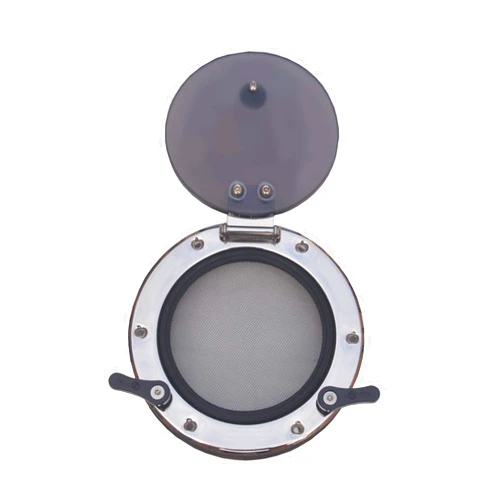 Galamarine Boat Porthole/Portlight Hatch/Window- Stainless Steel Round Opening for Boat/Yacht/Nautical/RV