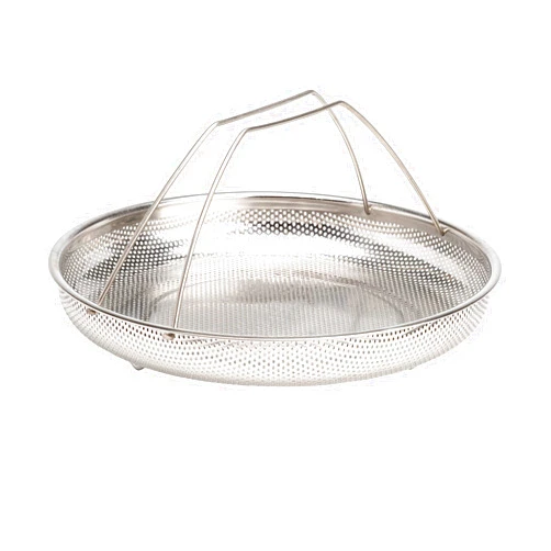 Goodful All-In-One Pan Steamer Basket, Premium Stainless Steel Construction, Dishwasher Safe, Perfect for Steaming Vegetables, Full Handle for Easy Use