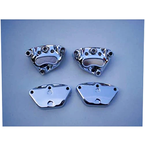 Excaliber Chrome Harley Chrome Front Brake Calipers 2000-07