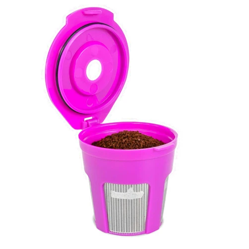 PERFECT POD Cafe Fill Deluxe by Perfect Pod Reusable K Cup Coffee Pod | Compatible with Keurig 2.0 1.0 K-Mini Plus K-Classic K-Elite K-Latte K-Compact K-Cafe & Select Other Single Serve Coffee Makers
