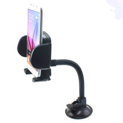 Selna Car Mount Windshield Holder Glass Compatible with Samsung Galaxy Z Flip6/Flip5/Flip4/Flip3, Cradle Swivel Dock Suction Stand