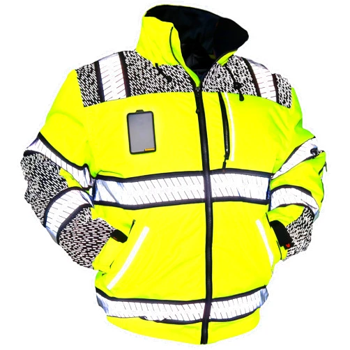 KwikSafety Reflective Jackets | Men's Insulated Hi Vis Work Bombers | Yellow, Orange, Multicolor