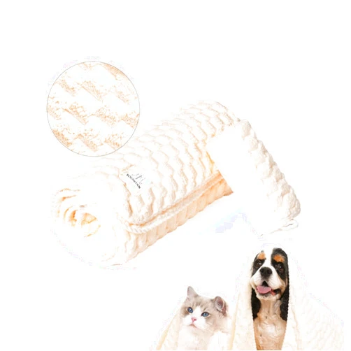 SOONTAN Microfiber Dog Towel Set for Drying Dogs – Absorbent, Quick-Dry, and Soft Towels for Bathing and Grooming Dogs and Cats, Including 2 Different Sized Towels – Cloud Pet Towels