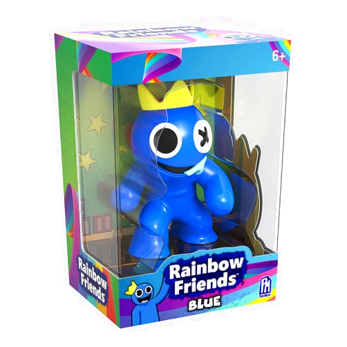 Rainbow Friends Blue Vinyl Figure (One Collectible Figure, Series 1) [Online Exclusive]