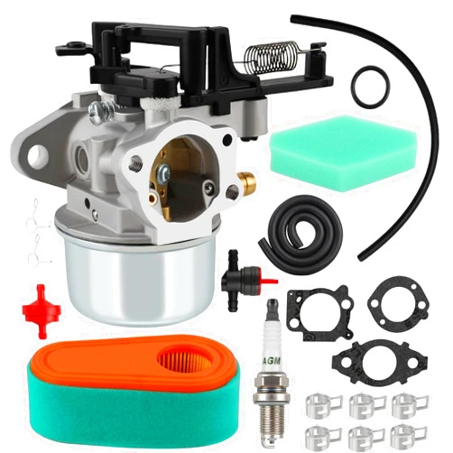 CAFEZAYO 591137 Carburetor Tune Up Kit Fits for Briggs and Stratton 590780 591597 590948 594287 216852 593380 875 8.75 series 190cc Engine, Carb for Husqvarna 775ex Lawn Mower for Troy-Bilt Pressure Washer