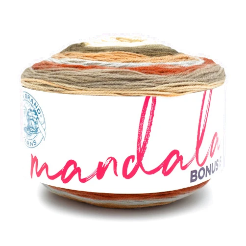 Lion Brand Yarn Mandala Bonus Bundle Yarn, 1 Pack, Cyclops