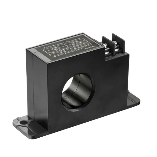 CrocSee Miniature Current Switch, CS-TS0, Normally Open Amp Sensor Monitoring Relay, AC 1-50A Detectable