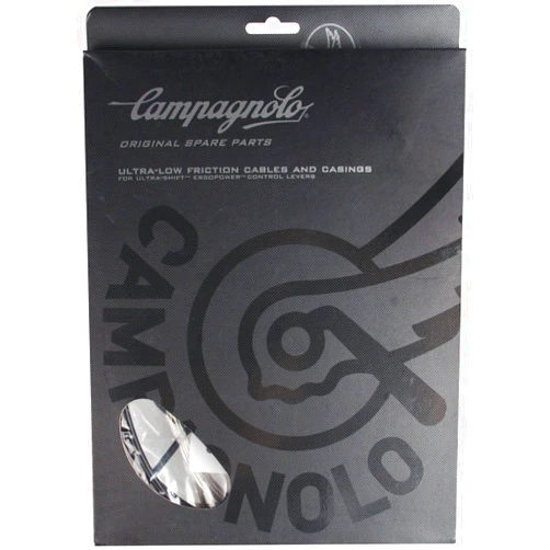 Campagnolo ErgoPower UltraShift Road Bike Black Brake/Shifter Cable/Housing Set - 9/10/11 Speed