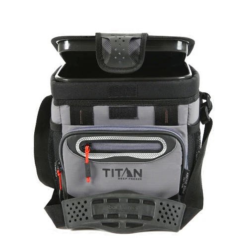 Titan by Arctic Zone Deep Freeze Cooler - Zipperless Hardbody Cooler - Deep Freeze Insulation, HardBody Liner, and SmartShelf