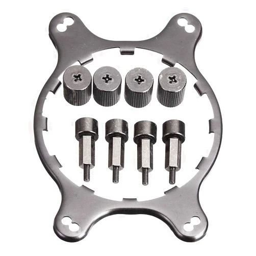 MOOSUNGEEK AM4 AMD Mounting Bracket Cool Water Series Kit For Hydro H45 H55 H60 H75(Silver)