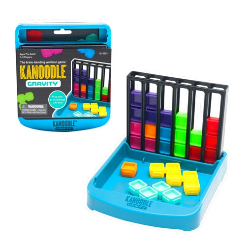 Educational Insights Kanoodle Gravity - Brainteasers for Kids, Teens, and Adults, Travel Games, Gift for 7+