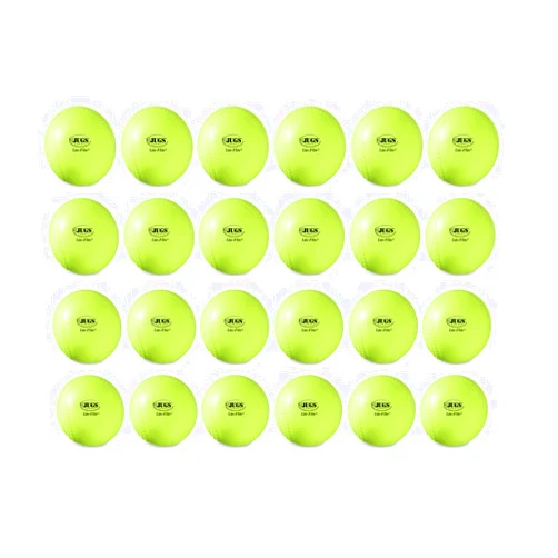 Jugs Lite-Flite Game-Ball Yellow Softballs — 2 Dozen