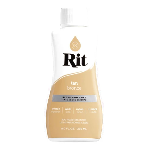 Rit All-Purpose Liquid Dye, Tan