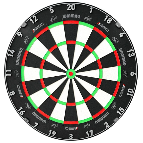 Winmau Blade 6 Triple Core & Blade 360 Series Dartboards - Professional PDC Tournament Dart Board, Ultra-Thin Wire System, High-Density Sisal Construction