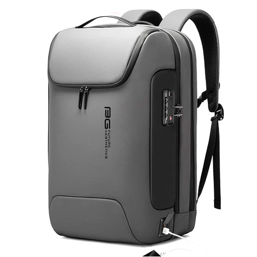 BANGE Anti Theft Backpack With TSA Lock,Waterproof Backpacks With YKK Zipper, High Tech Business Backpack For Men And Women, Laptop Backpack Fits For 17.3 Inch Notebook…