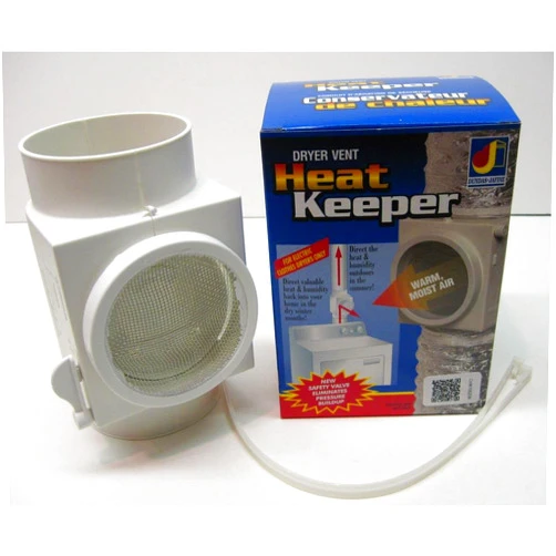 Major Appliances CHK100ZW Dryer Vent Heat Keeper Saver Dundas Jafine Winter and Summer Positions