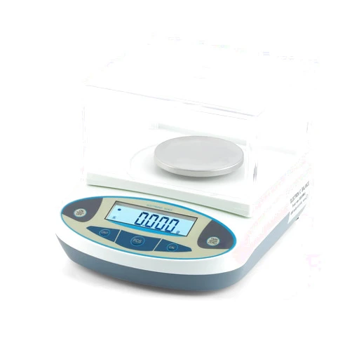 CGOLDENWALL High Precision Lab Digital Analytical Balance Lab Scale 1mg Precision Electronic Balance Jewelry Scales Kitchen Precision Weighing Electronic Scale Calibrated (500g, 0.001g)