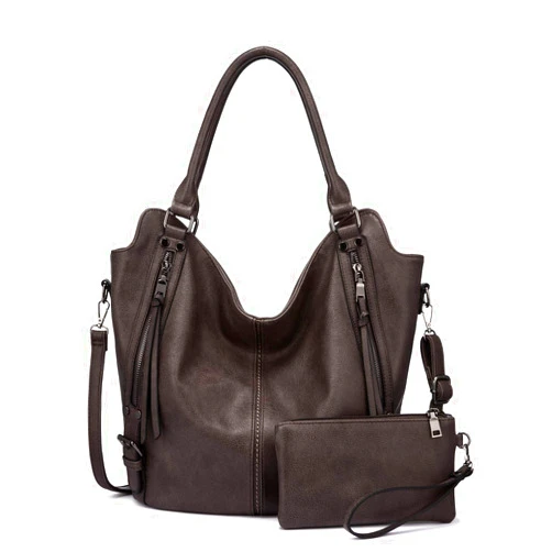 Realer Tote Bag for Women PU Leather Shoulder Bags Fashion Hobo Bags Large Purse and Handbags with Adjustable Shoulder Strap