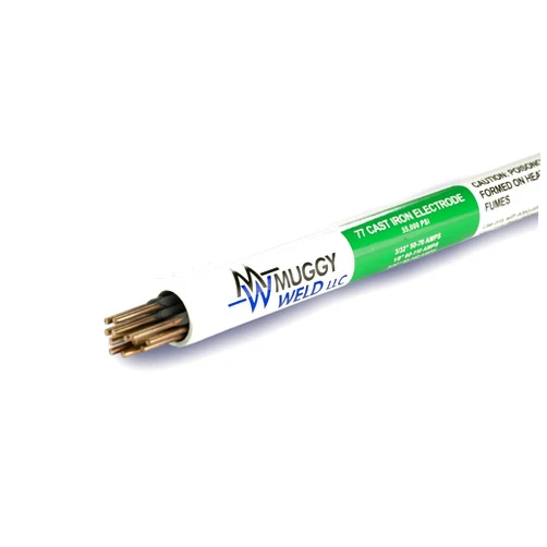 Muggy Weld 77 Cast Iron Welding Rod Kit 1/2 lb (3/32