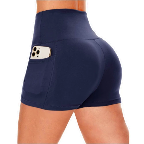 CAMPSNAIL Biker Shorts Women with Pockets - 3