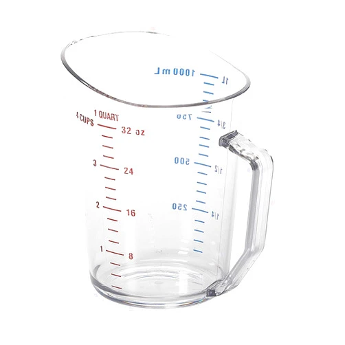 Cambro Measure Cup 1 Quart Clear (100MCCW135)