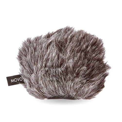 Movo WS-G9 Furry Outdoor Microphone Windscreen Muff for Portable Digital Recorders up to 3