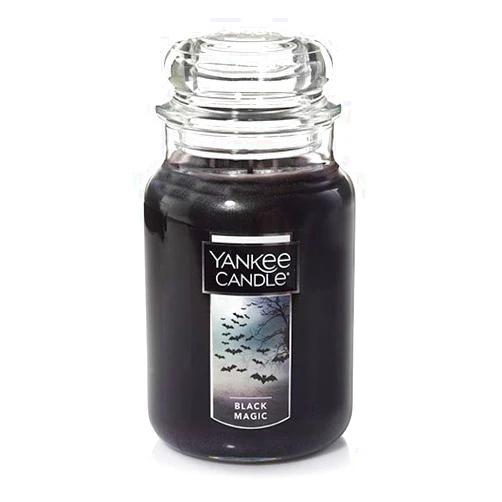 Yankee Candle Large 2016 Limited Edition BLACK MAGIC Jar Candle for Halloween