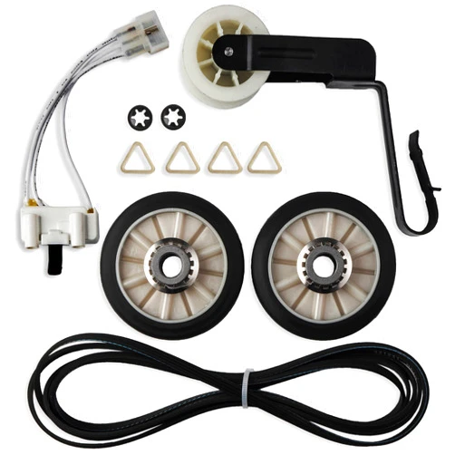 Walpica 4392065 341241 Dryer Belt Repair Kit 349241T 8066065 3406107 Idler Pulley Drum Roller Replacement for Kenmore Model 110 Series Maytag Centennial Amana Whirlpool Dryer Parts