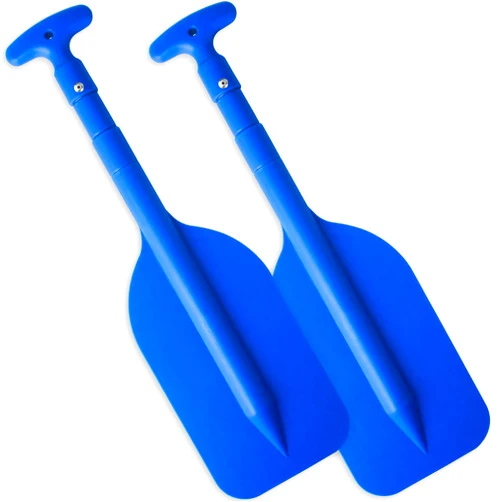 WTMORE Telescoping Boat Paddle Collapsible Oar for Boat 21'' - 42'', Collapsible Paddle for Boat Kayaking Rafting Jet Ski Canoe Outdoor Kayak Water Sports and Safety Boat Accessories 2 Pack
