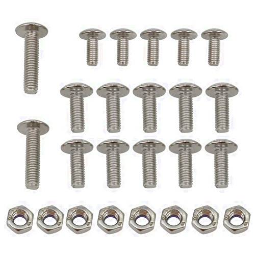 Carbman 25 Piece for Yamaha Banshee Fender Bolt Screw Nut Mount Kit Plastics Hardware