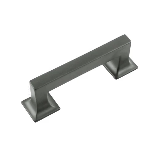 Hickory Hardware Studio Collection Pull 3 Inch Center to Center Matte Black Finish (10 Pack)