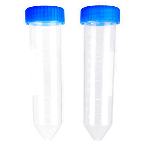 StonyLab Conical Centrifuge Tubes, 50ml Polypropylene Graduated Conical Centrifuge Tube with Screw Cap, Pack of 25 (50ml, 25 Packs)