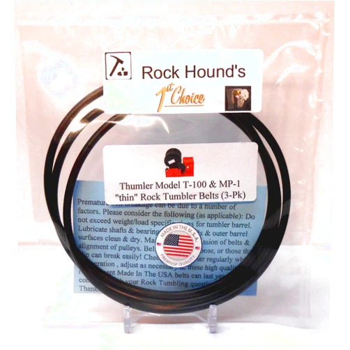 Rockhound's First Choice Replacement Drive Belt for Thumler's MP-1 & Model T-100 