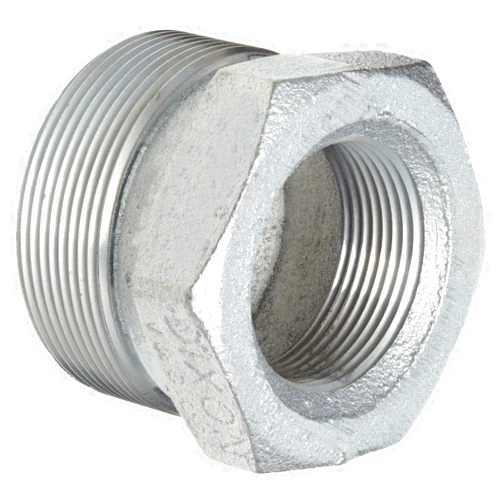 Dixon Boss GB18 Plated Iron Hose Fitting, Spud for GJ Boss Ground Joint Seal, 1-1/4
