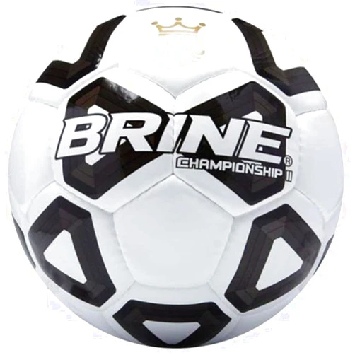 Brine Championship II Soccer Ball Size 5-White/Bla