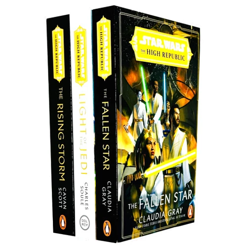 By Charles Soule (Author), Cavan Scott (Author), Claudia Gray (Author) & 0 more Star Wars: The High Republic Series 3 Books Collection Set (Light of the Jedi, The Rising Storm & The Fallen Star)
