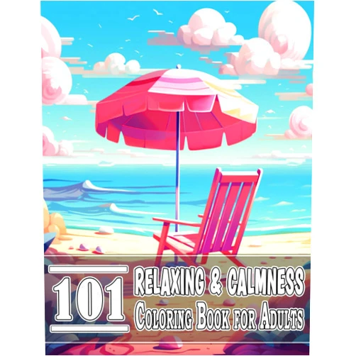 By H khaldi (Author) 101 Relaxing & Calmness Coloring Book for Adults: Adult Coloring Book — Relaxing Book to Calm your Mind and Stress Relief — Beautiful Designs of ... Beach, House, Birds, Flowers, and more