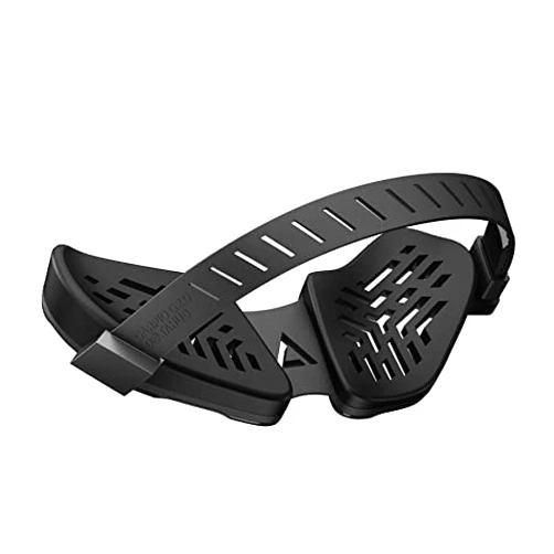 DELTAHUB Carpio G2.0 - Right-Handed Truly Ergonomic Gaming Wrist Rest for Mouse, Gamer Approved, Pain Relief, Anti-Fatigue, Computer, Laptop, Esports, Silicone Strap, Easy Glide (Small, Right, Black) Small Right Black