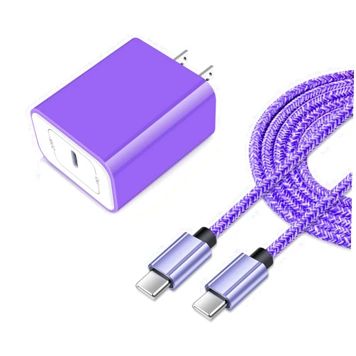 Whotper Type C Charger Fast Charging Block, 20W USB C Fast Wall Charger with 6FT C Charger Cable for Samsung Galaxy A14 A03s A13 A34 A53 5G A23 A73 A04s S23 S22 Ultra S21 S20FE S10e, Pixel 7a 7Pro 6a 6Pro 5a