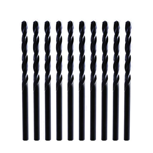DelitonGude 7/64 inch HSS M35 Cobalt Twist Drill Bits,High Speed Steel,Pack of 10,Suitable for Steels,Cast Iron,Stainless Steels and Other Hard Metals(7/64inch)