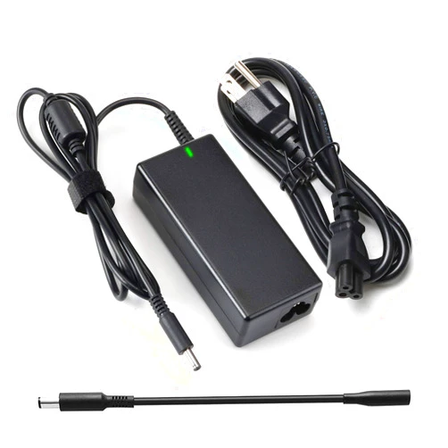 E ERSY 65W AC Charger for Dell Inspiron 15-7000 15-5000 15-3000 17-7000 17-5000 17-3000 13-7000 11-3000 2 in 1 Series 3558 3181 5100 5535 5555 5558 5559 5567 XPS 9350 9360 la65ns2-01 Charger Laptop Power