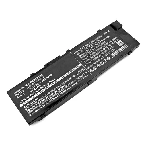 ALLC Replacement Battery for DELL 0FNY7/1G9VM/451-BBSB/451-BBSE/451-BBSF/FNY7/GR5D3/M28DH/MFKVP/RDYCT/T05W1/To5W1,6400mAh