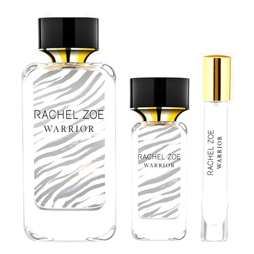 RACHEL ZOE Warrior Gift Set - Designer Women Perfume, Body Spray for Women - Fruity Eau de Parfum Sprays - Ideal Perfume Gift Set for Women - 3 pc