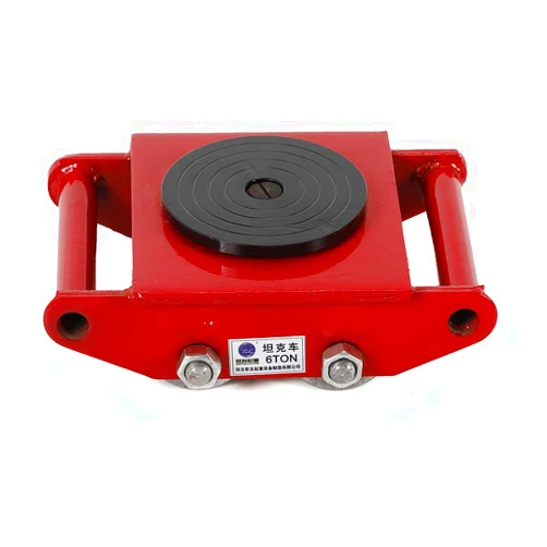 DDBESSIC Industrial Machinery 6T Mover Machinery Skate Dolly Machine 13200lbs Machinery Moving Skate w/ 360° Rotation Cap Heavy Duty Machine Dolly Skate Industrial Moving Equipment
