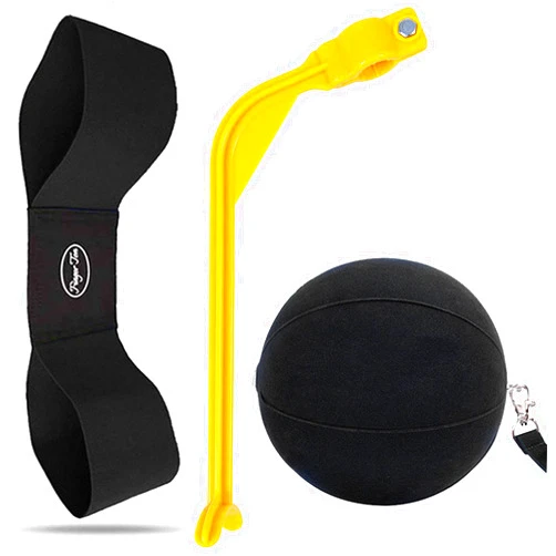 Amy Sport Golf Swing Training Aid Arm Band Trainer Impact Ball Inflator Assist Posture Motion Correction Aids Set for Men Women Golfer Beginner Practice