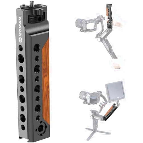 Moman Gimbal Handle MG6 with Cold Shoe Comfortable Grip ARRI 1/4
